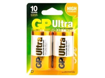 GP GP Alkaline Ultra D Mono  Grote staaf  Blister 2