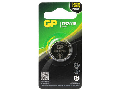 GP GP Lithium knoopcel CR2016  blister 1