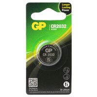 GP Lithium knoopcel CR2032  blister 1