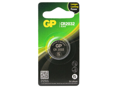 GP GP Lithium knoopcel CR2032  blister 1