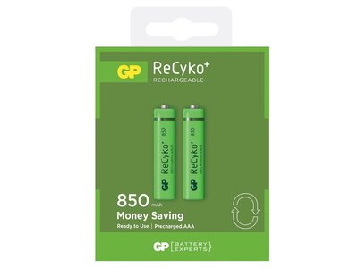 GP GP ReCyko+ oplaadbare AAA Micro penlite (850mAh)  blister 2