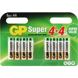 GP GP Super Alkaline AA Mignon penlite  multipack 8