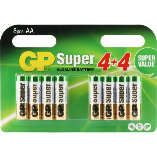 GP GP Super Alkaline AA Mignon penlite  multipack 8