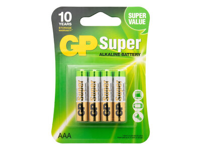 GP GP Super Alkaline AAA Micro penlite  blister 4