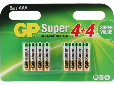 GP GP Super Alkaline AAA Micro penlite  multipack 8