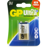 GP Ultra Plus Alkaline 9v E-blok