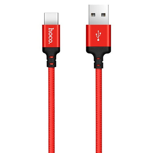 Hoco Hoco Charge&Synch USB-C Cable Red (1 meter)