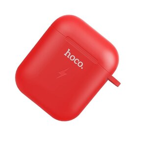 Hoco Hoco Wireless Charging Case for AirPods 1 & 2 - Red