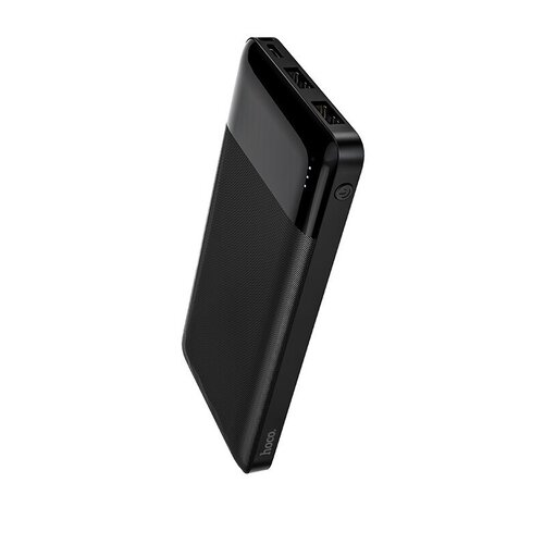 Hoco Hoco Powerbank 2x USB Outlet 10.000mAh Black