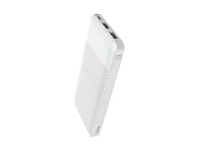 Hoco Hoco Powerbank 2x USB Outlet 10.000mAh White
