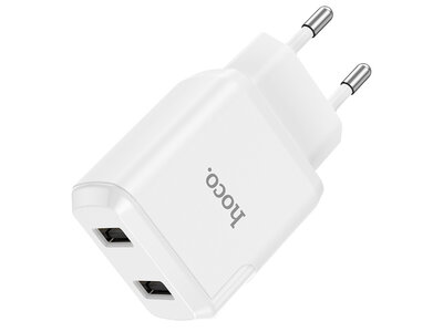 Hoco Hoco N7 Dual Port Charger - Wit