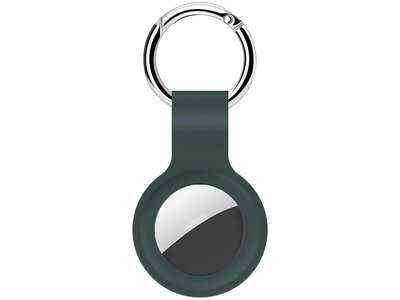 Hoco Hoco Protective Leather Keychain for Airtag - Dark Green