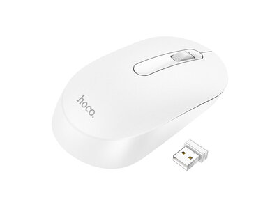 Hoco Hoco GM14 Draadloze muis met 2.4G receiver - Wit