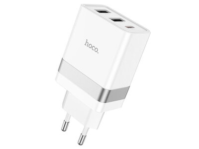 Hoco Hoco PD30W Fast Charger 2x USB 1x USB-C