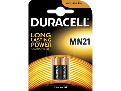 Duracell Duracell Alkaline rondcel MN21  blister 2