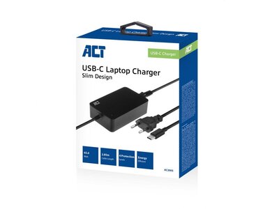 ACT AC2005 USB-C Laptop lader 65 W