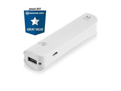Ewent EW1235 Draagbare USB Powerbank 2600mAh