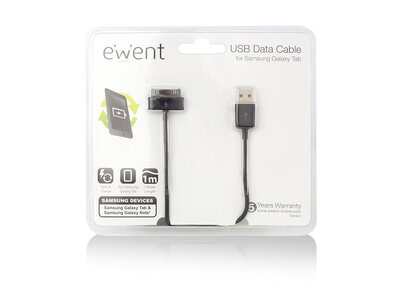 Ewent EW9907USB datakabel voor Samsung 30 pins