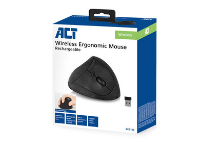 ACT AC5100 Draadloze Ergonomische Muis 1600 DPI