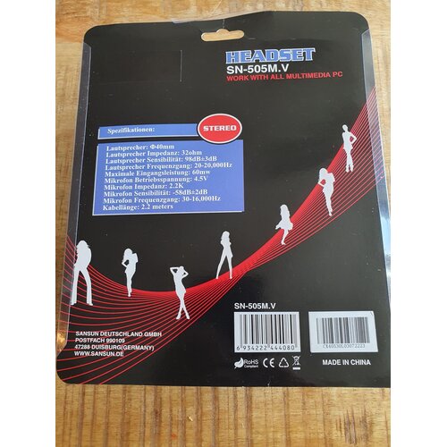 Sansun Headset met microfoon Sansun Headset met microfoon