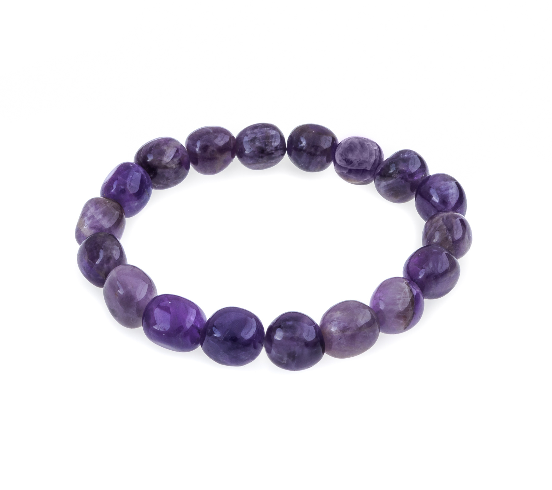 Edelsteen armband amethist