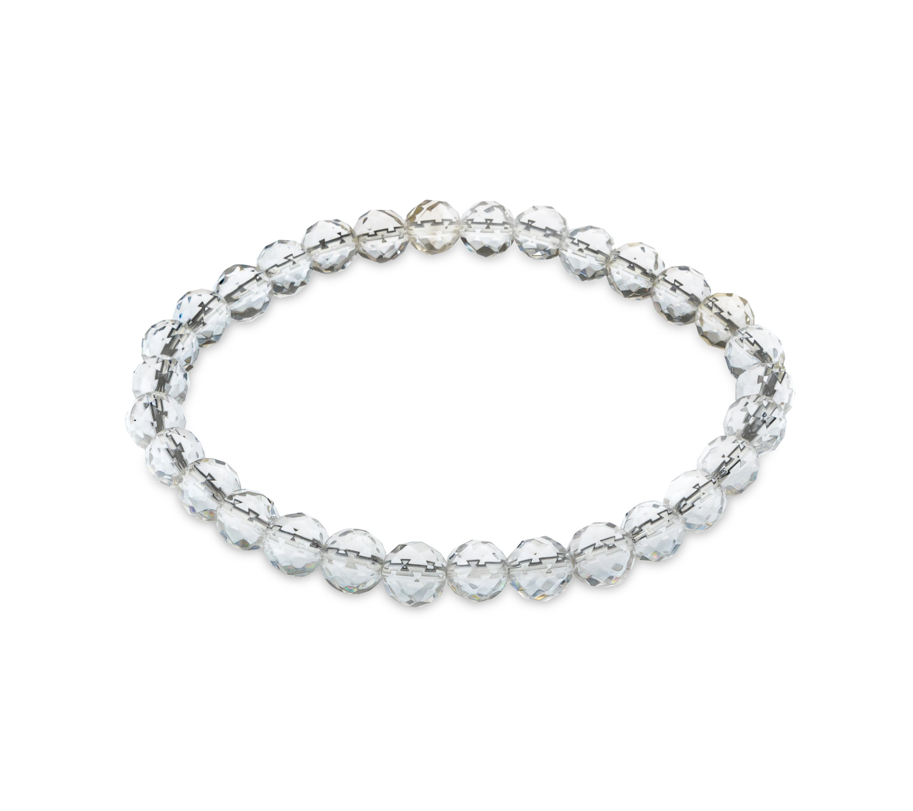 Edelsteen armband bergkristal