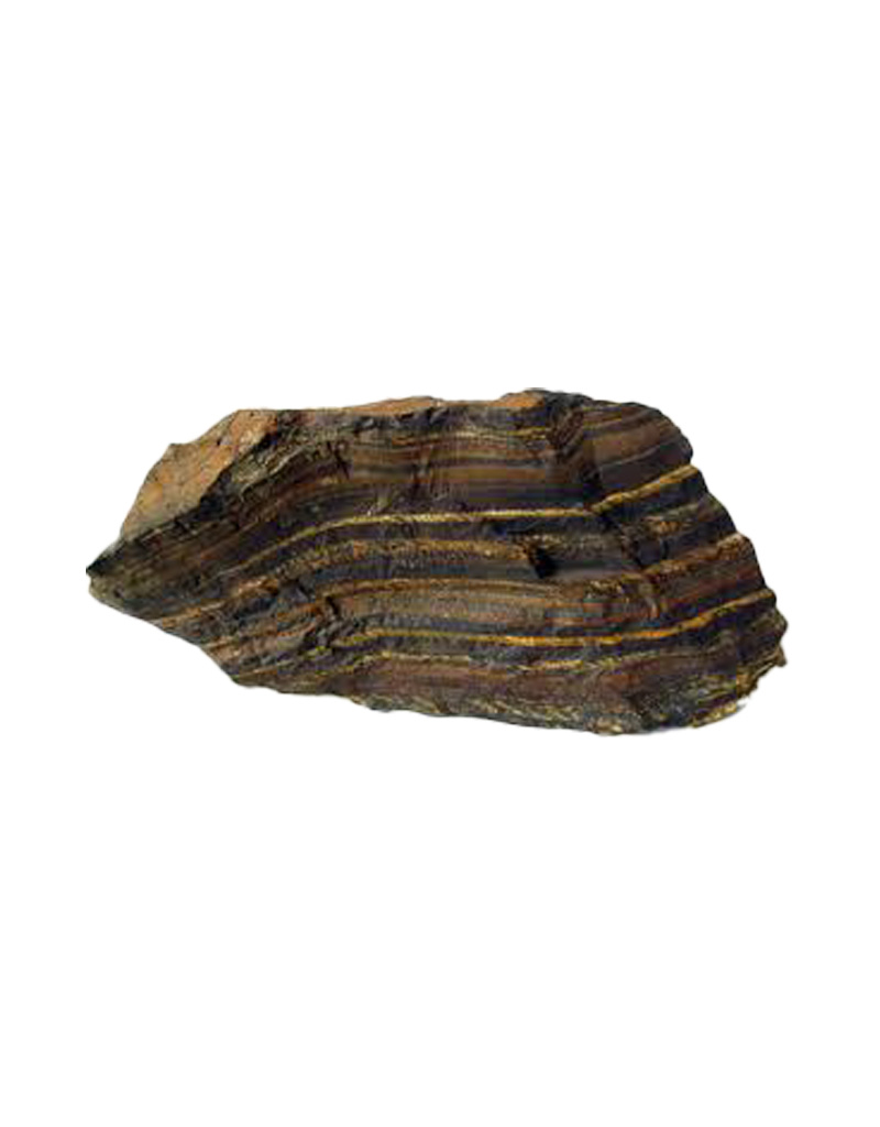 Edelsteen armband tijgeroog mat
