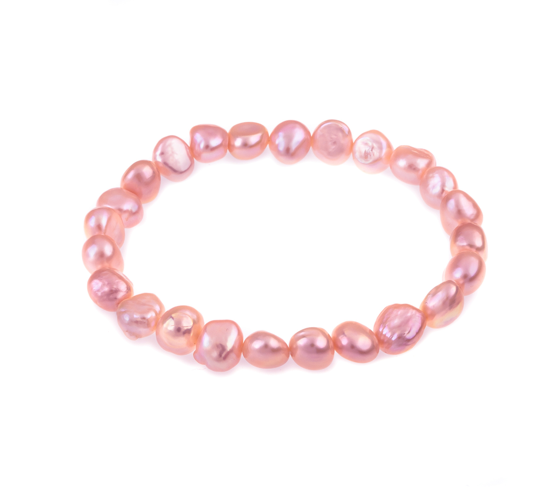 Freshwater pearl bracelet pink