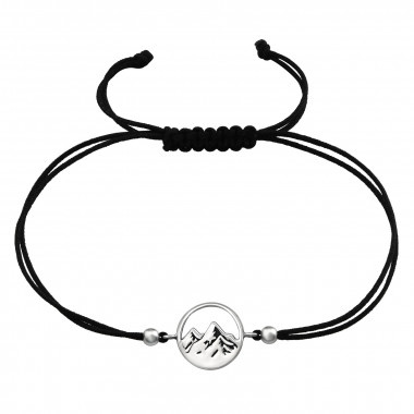 Adjustable mountain bracelet