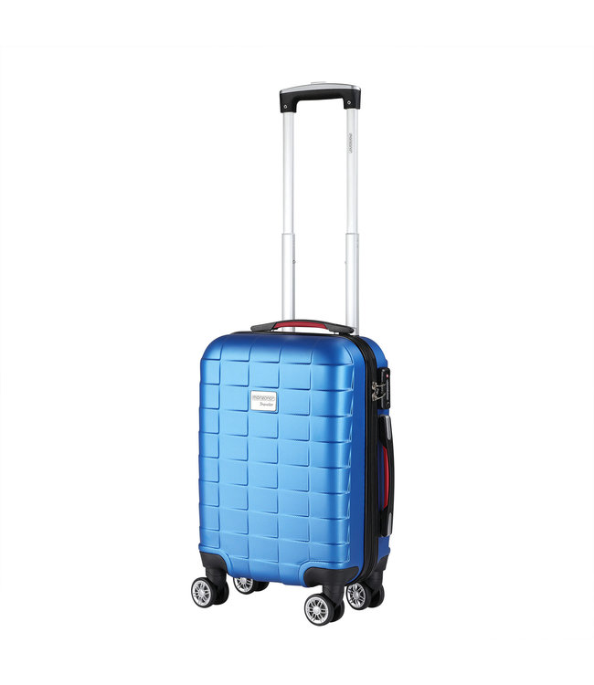 Monzana Monzana Exopack hardcase koffer blauw 61x31x21 cm