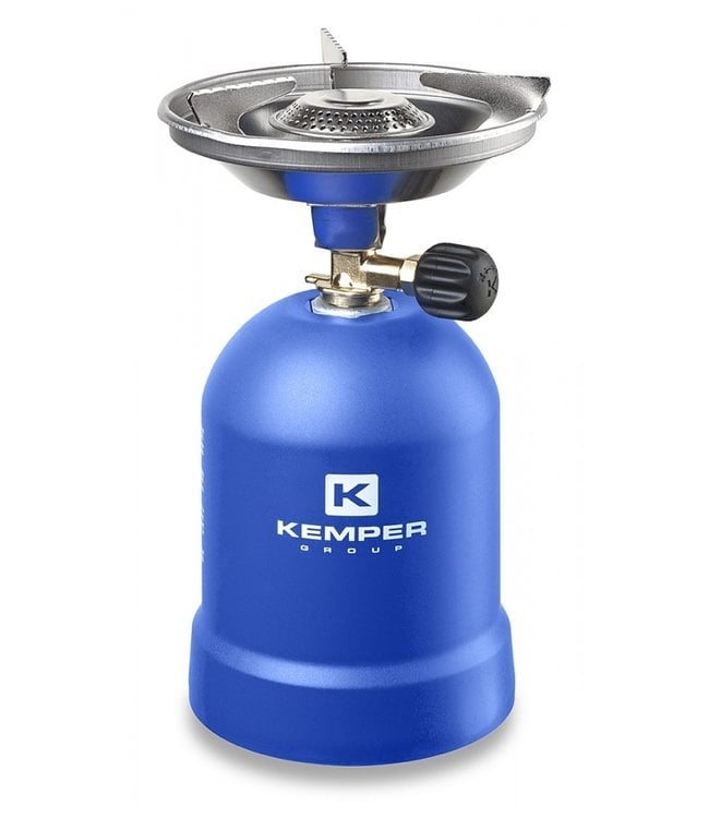 Kemper camping kooktoestel -  Gas - 1200 Watt Blauw