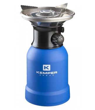 Kemper Kemper - Kemper Gaskooktoestel met windbescherming en piëzo ontsteking 1200 Watt Blauw - blauw