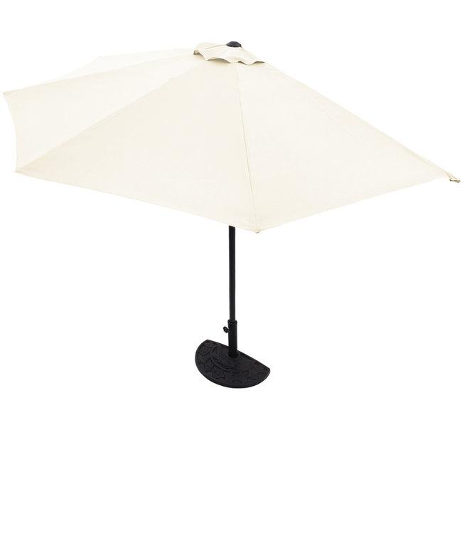 Kingsleeve Muurparasol crème 1,5m