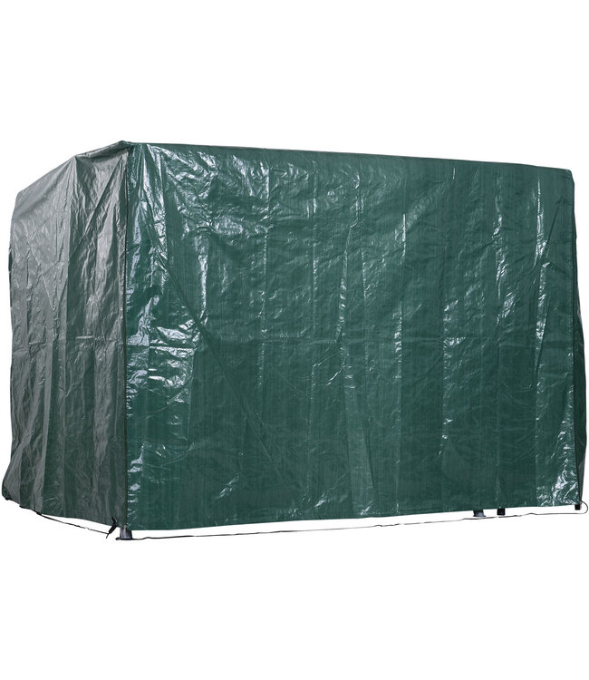 Sunny Tuinmeubel Beschermhoes waterdichte hoes UV-bescherming rechthoekig Groen 215 x 155 x 150 cm