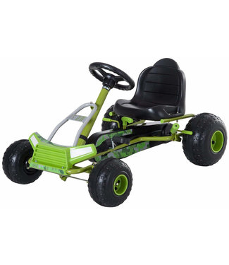 HOMdotCOM HOMdotCOM Trapauto Go Kart groen