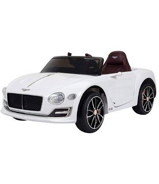 HOMdotCOM HOMdotCOM Accu kinderauto Bentley leder met afstandsbediening radio en verlichting 12V 2,4G 3-5 jaar