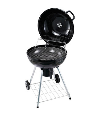 Sunny Sunny BBQ rond met as-vanger metaal zwart Ø 57 x 94 cm