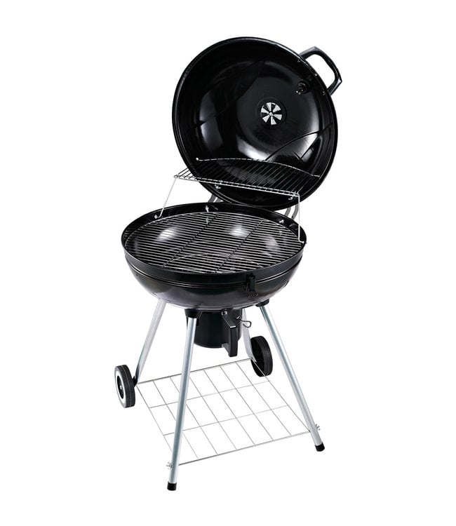 Sunny BBQ rond met as-vanger metaal zwart Ø 57 x 94 cm