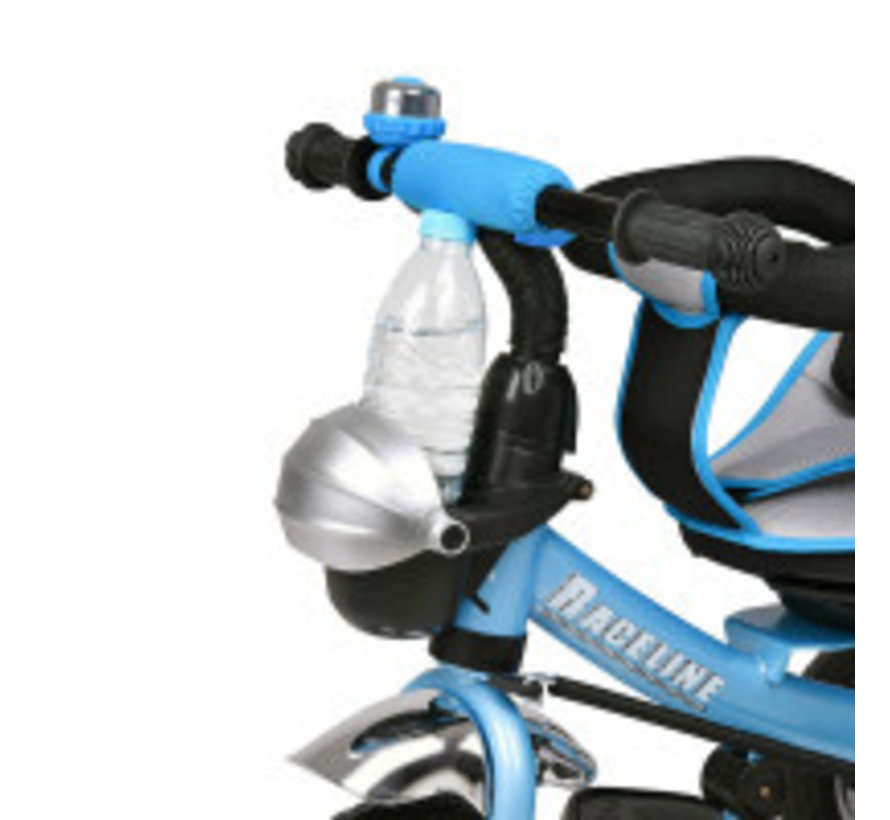 Koop Tweedekans Deuba kinderfiets/driewieler - Blauw- Duwstang, klapdak,  opklapbare voetsteun, mandje Online bij 2dekansje.com - 2dekansje.com  Tweedekans, internetretouren \u0026 restvoorraad