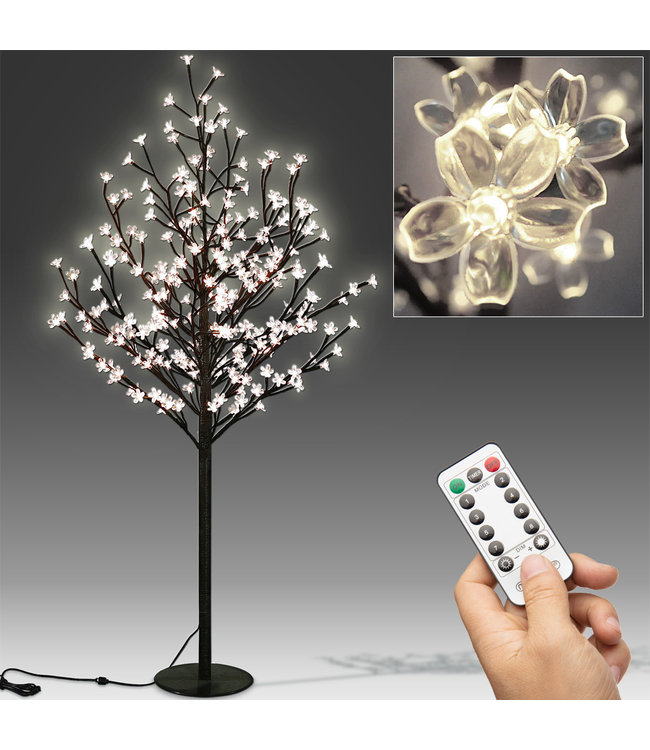 Monzana Monzana Kersenbloesemboom 180cm met 200LED's voor binnen en buiten incl. afstandsbediening