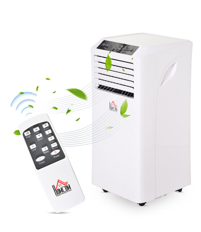 HOMdotCOM HOMdotCOM Mobiele airconditioner, wit