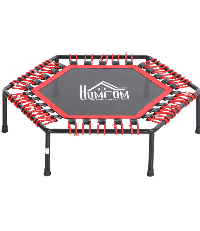 HOMdotCOM Fitness trampoline, rood