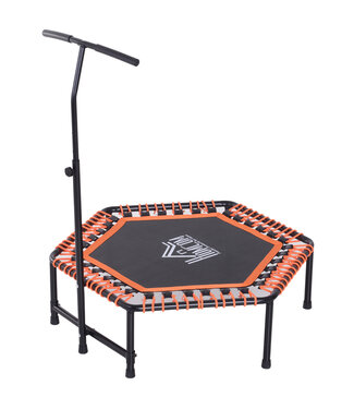 HOMdotCOM HOMdotCOM Fitnesstrampoline voor yoga en sport 121,92x121,92x138cm