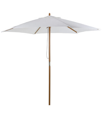 Sunny Sunny Parasol zonwering 3-staps bamboe 180/? polyester crème