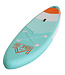 HOMdotCOM HOMdotCOM Opblaasbare surfplank Surfboard met peddel Anti-slip PVC groen