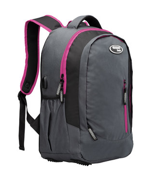 Monzana Monzana Sportrugzak 35L grijs/roze