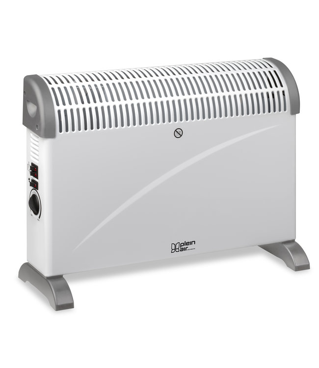 Plein Air Elektrische Heater Kachel TCT-2000 - 750/1500/2000W - Verstelbare Thermostaat - Wit