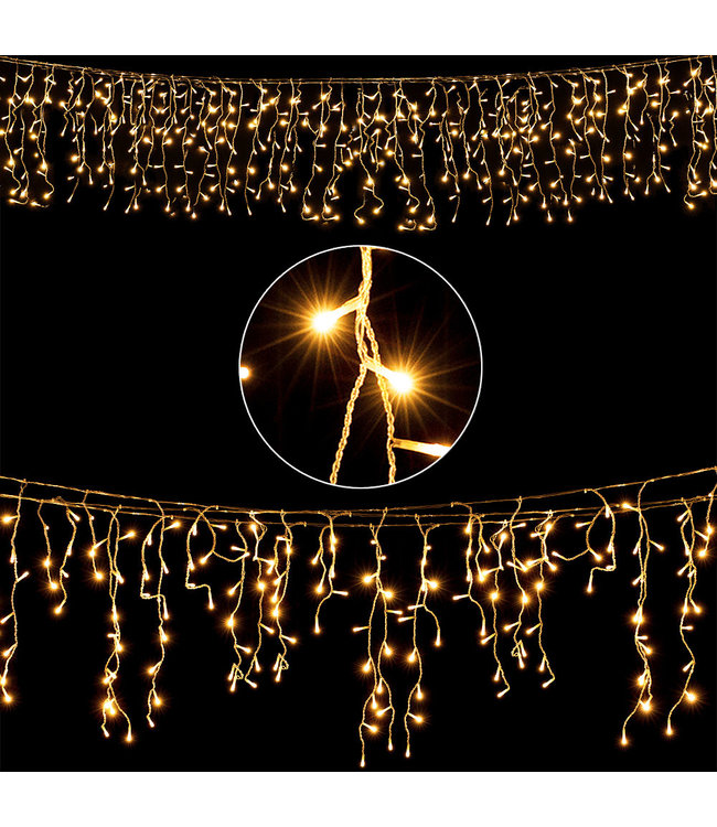 Monzana Kerstverlichting met 200 LED's van 10 Meter - Warm Wit