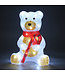 Monzana Monzana LED Acryl 17.5cm Kerstmis Teddy