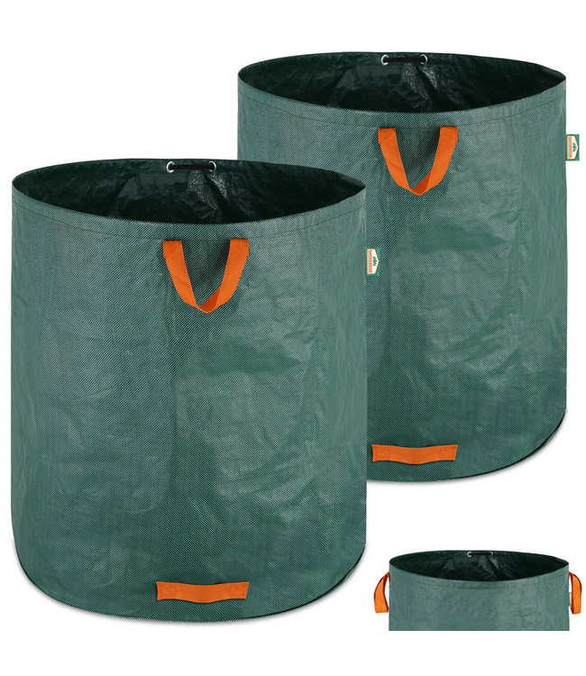 Gardebruk Tuintas, set van 2 groene tassen - 500 liter